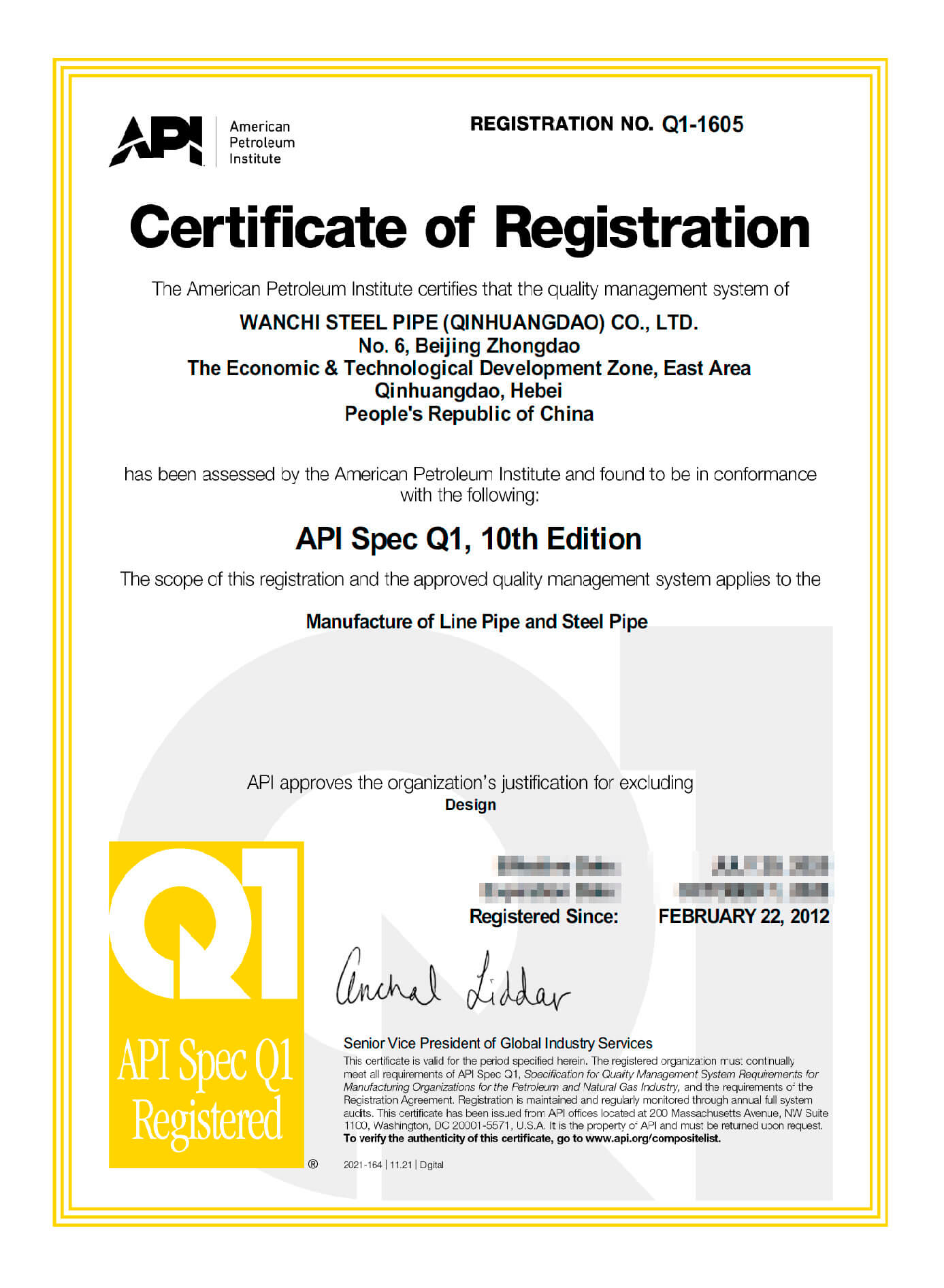 API Q1
